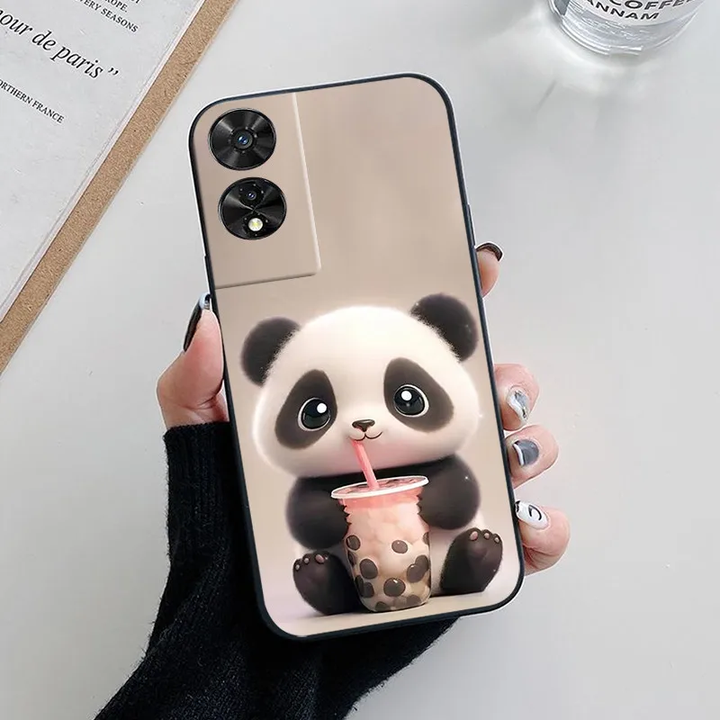Fashionable Soft Silicone Back Cover - Cute and Stylish Protective Case