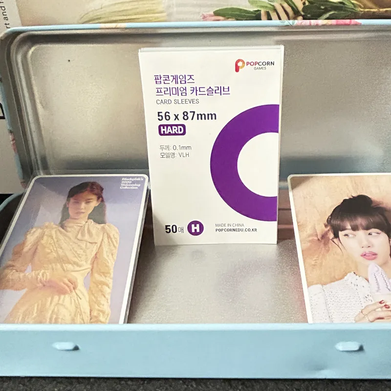 50-600Pieces 카드 필름 보호 필름 투명 카드 홀더 CPP 앨범 바인더 카메라 보관 앨범 보호에 적합