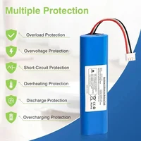 12800mAh Replacement Battery for Ecovacs Deebot Ozmo 900, 901, 905, 920, 930, 937, N8, N8 Pro 14.4V Li-ION Robot Vacuum Cleaner 2