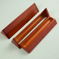 Handmade Wooden Triangular Pencil Case - Foldable Pen Holder Multifunctional Stationery Box Desk Organizer 5