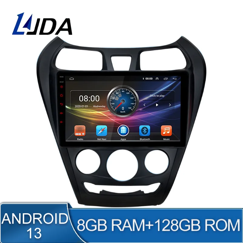 

Автомобильный мультимедийный плеер 8G + 128G DSP Android 13 для HYUNDAI EON 2011 2012 2 Din автомагнитола GPS-навигация стерео Wi-Fi Восьмиядерный процессор