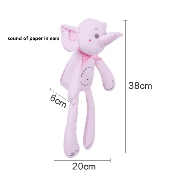 Baby Soft Appease Toy Rabbit Comforting Short Plush Baby Doll Reassure Sleeping Kids Plush Toys For Children Birthday Gift 2