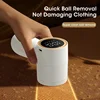 Wireless Hair Ball Trimmer Portable Electric Clothes Removal Machine Lint Particle Removal LED Display USB Home Clothing Care 3
