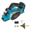 Heimerdinger 18V Rechargeable Lithium Battery Powered Handheld Woodworking Tool Brushless  Cordless Electric Planer, No battery 1