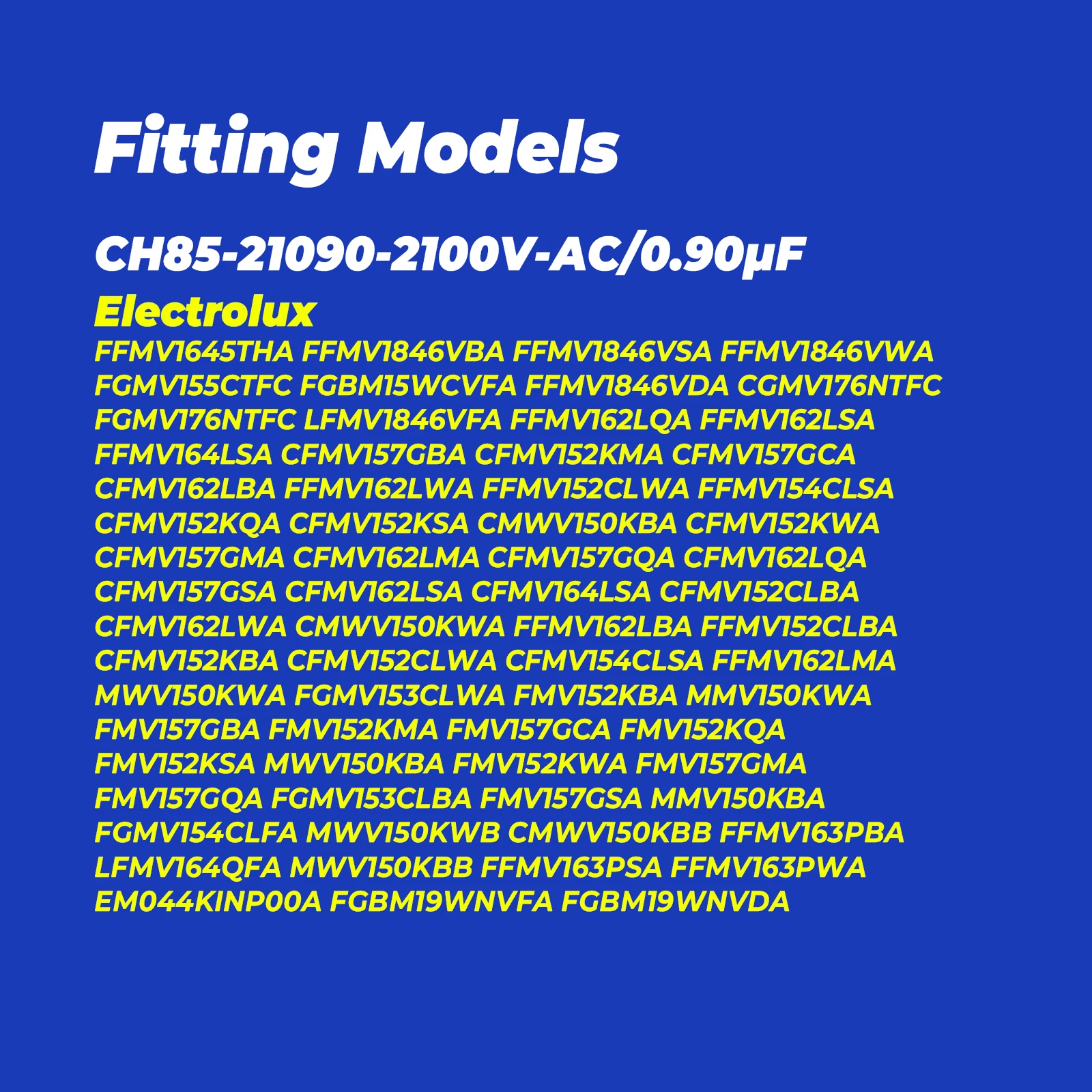 High Voltage HV CAPACITOR 2100V.AC 0.9uF 50/60Hz CH85.21090 Microwave Oven Replacement Parts