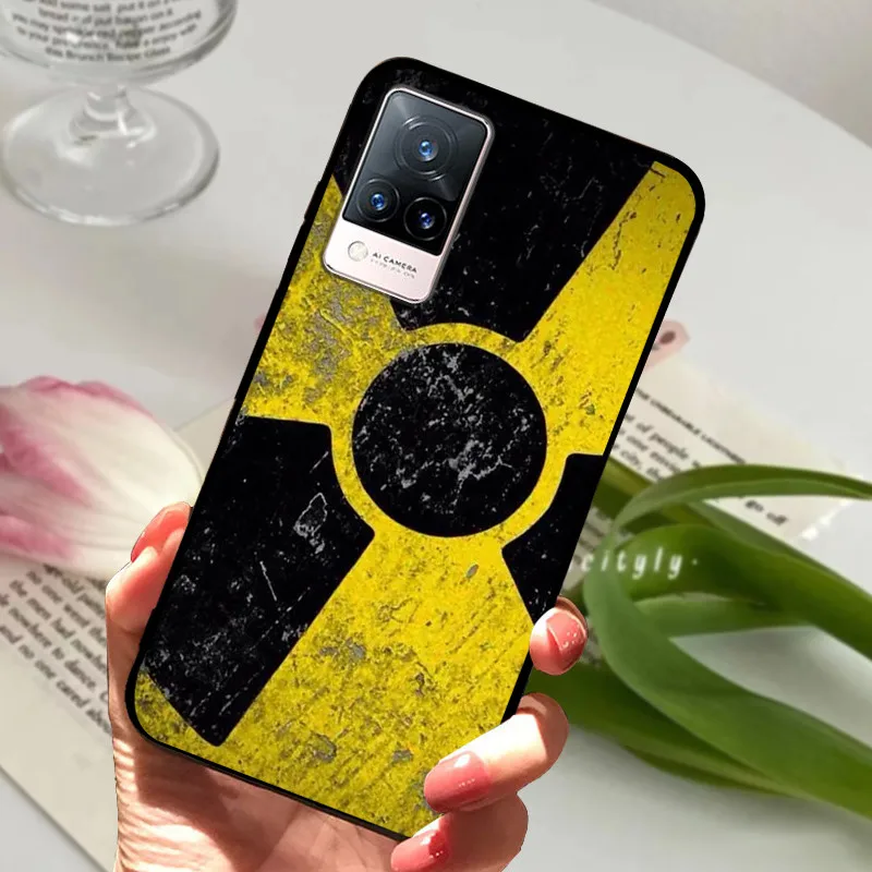 Soft Silicone Phone TPU Coque Cover for Vivo V21 Series - Protective s Shell