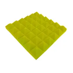 Acoustic Soundproofing Foam Panels for Studio and Sound Treatment (Yellow)