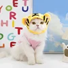 Cute Refined Cat Hat Elastic Autumn Winter Pet Hat Puppy Kittens Knitted Hat Party Photo Shoot Props Decoration Cat Accessories 2