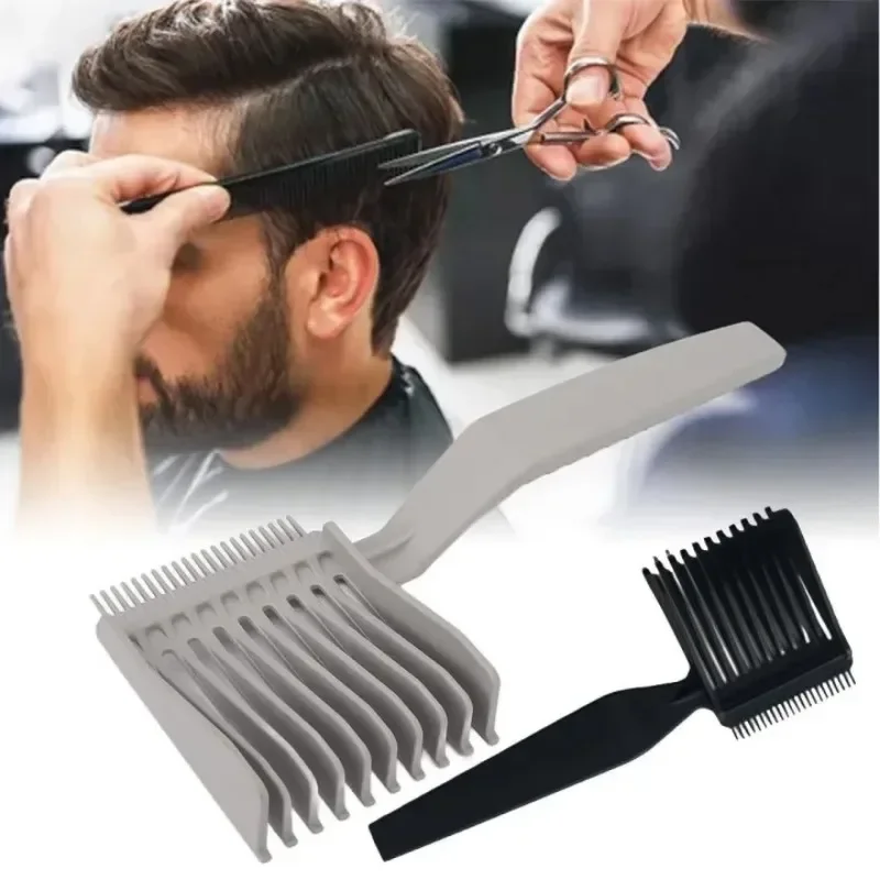 Peine de posicionamiento de peluquero curvo para hombre