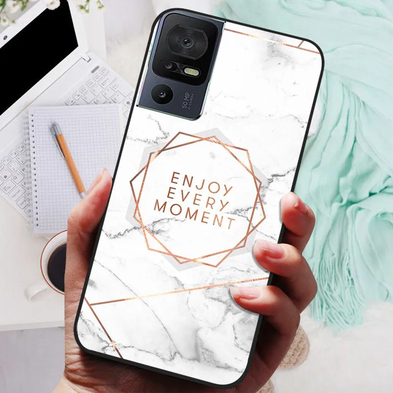 Black Lion and Wolf Silicone Soft Phone Case - Protective Shell