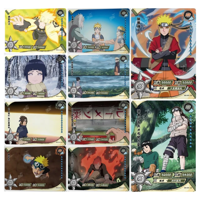 NARUTO Kakashi Sasuke O Sr Cartão de desenho animado Bronzing Anime  characters coleção Cartões de Jogo Presentes de Aniversário de Natal  Brinquedos infantis - AliExpress