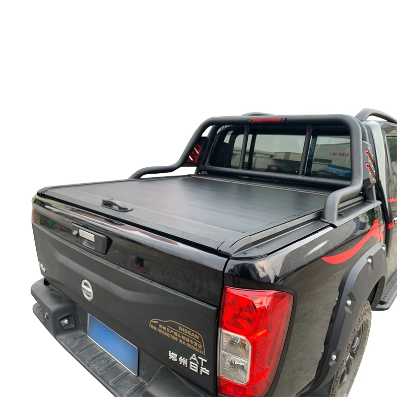 

Pickup Truck Bed Covers Retractable Roller Roll Lid Tonneau Cover For Nissan Frontier