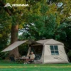 BISINNA One-Touch Titanium Tent for 3-4 Campers, Adventure Ready