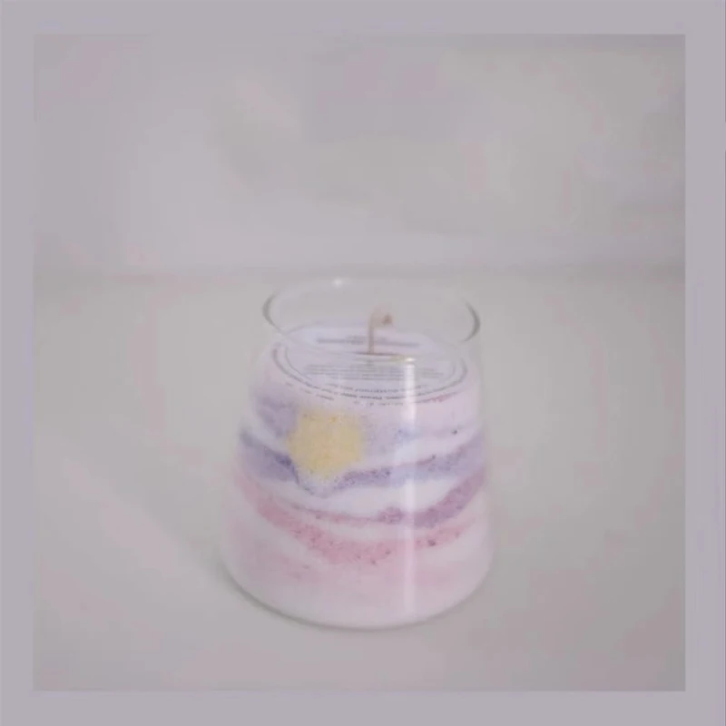 Scented Aromatic Candles Adult DIY Handmade Candles Sand Painting Art Guest  Gift Candles Home Decorative Wax Candle Glass Teawax - AliExpress
