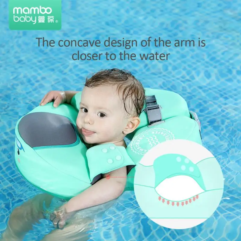 

Swim Ring Safe Car Shape Adjustable 3-24months Non-inflatable Swim Trainer Floater Waist Swimming Rings Mambobaby Baby Float