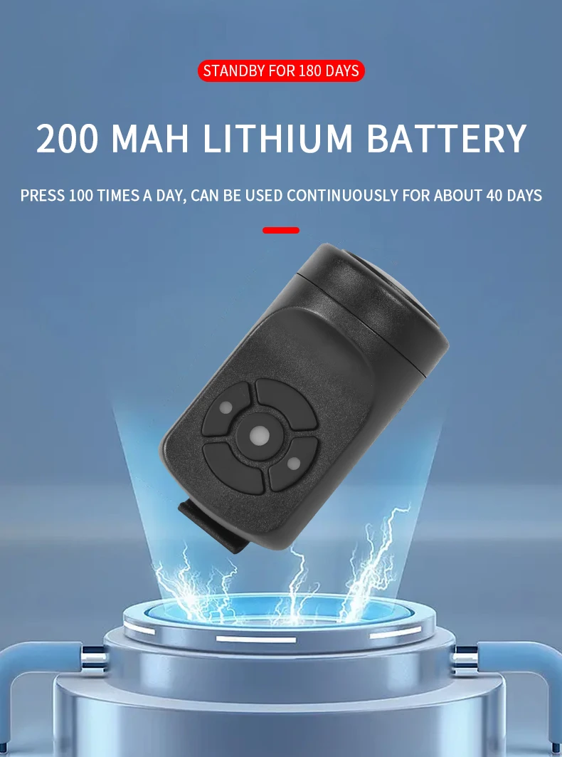 Description Picture 6 of itemUSB Rechargeable Bicycle bell 120dB Anti-Theft Waterproof Bicycle Vibration Sensor Alarm Bicycle Horn