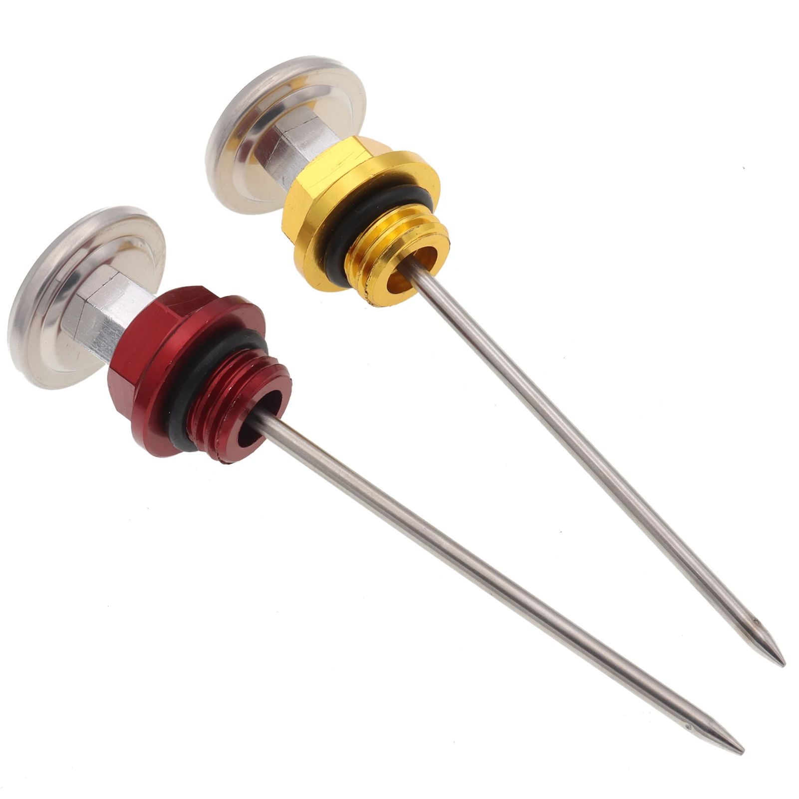 CNC M20*2.5 Oil Tank Dipstick Ruler with Thermometer for 110cc 125cc