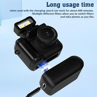 HD 1080P Y4000 Kids Monoreflexes Style Mini Camera With Flash Lamp And Battery Dock Portable Video Recorder With LCD Screen - Image 2