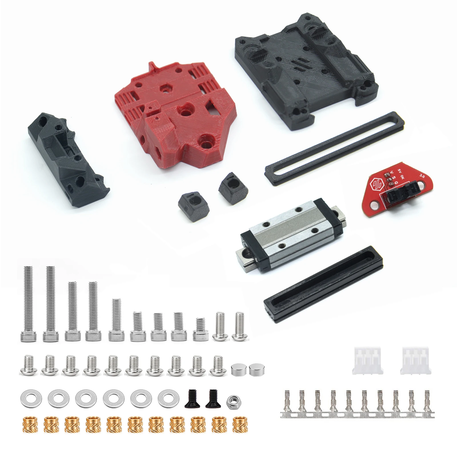 Voron-extrusora Torneira v1 Voron 2.4 Voron Tridente Hotend Mgn9 Transporte Ferroviário Sensor de Nivelamento de Alta Precisão Pcb 3d Parte Impressa - Imagem 4