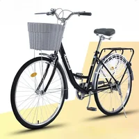 Bicicleta Adulto Wome n's Light Male Comm uter Estudiante Lady Work Bike - Imagen 5