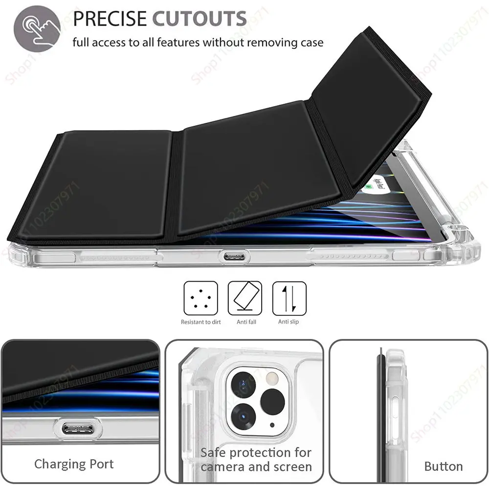 Capa Inteligente Funda Ipad ° ° ° Geração Case Ipad Pro11 ° ° ° ° Case Ipad Air5 109 105 102 97 Polegadas - Imagem 3
