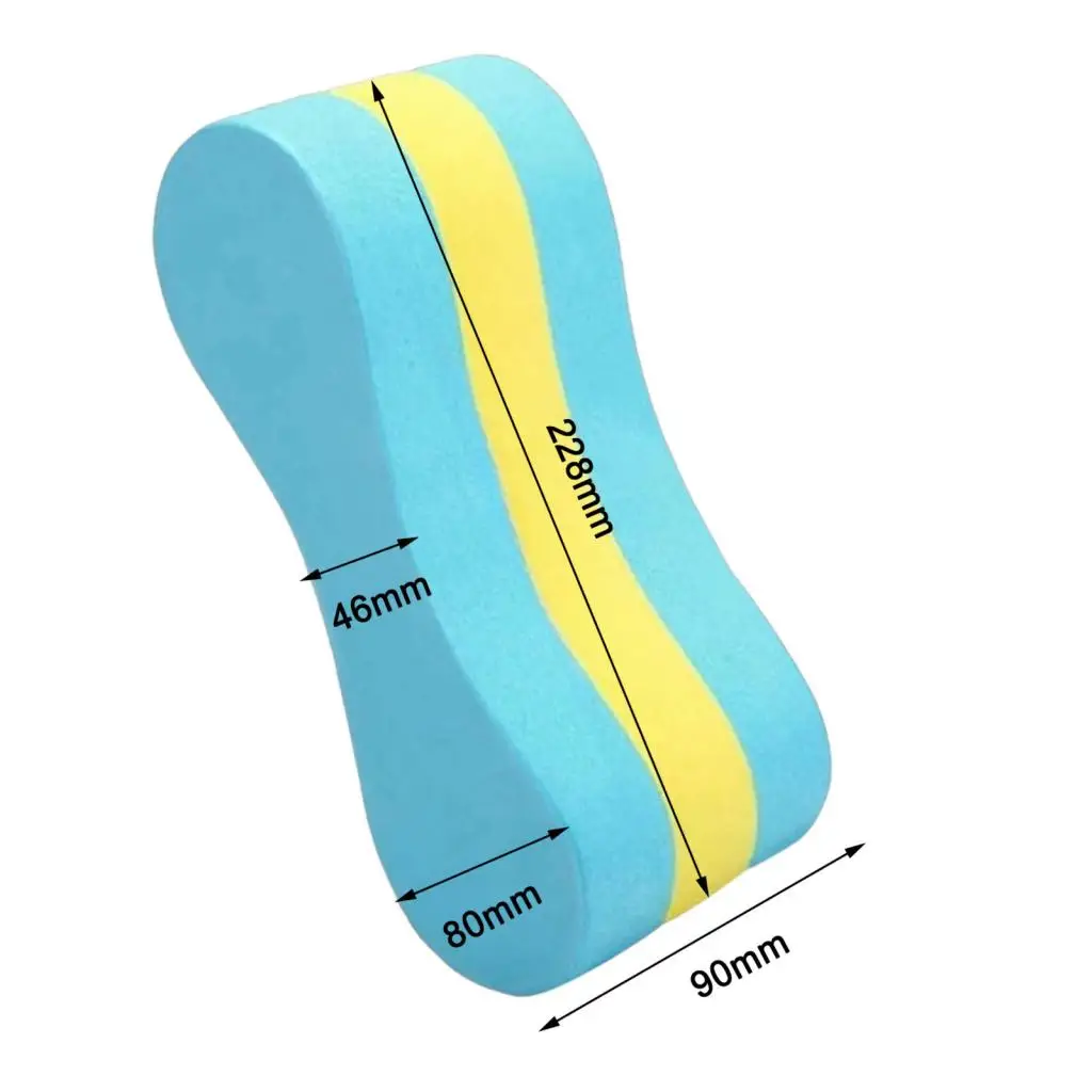 Garneck Schwimmbrett Kickboard | EVA Material | 29.5x13x6cm | Für Kinder & Erwachsene