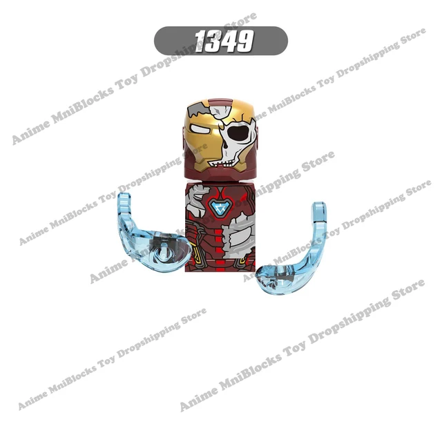 XH heroes bricks X1345 X1335 Disney anime mini action toy figures building blocks Assembly Toys bricks kids collection gifts 68