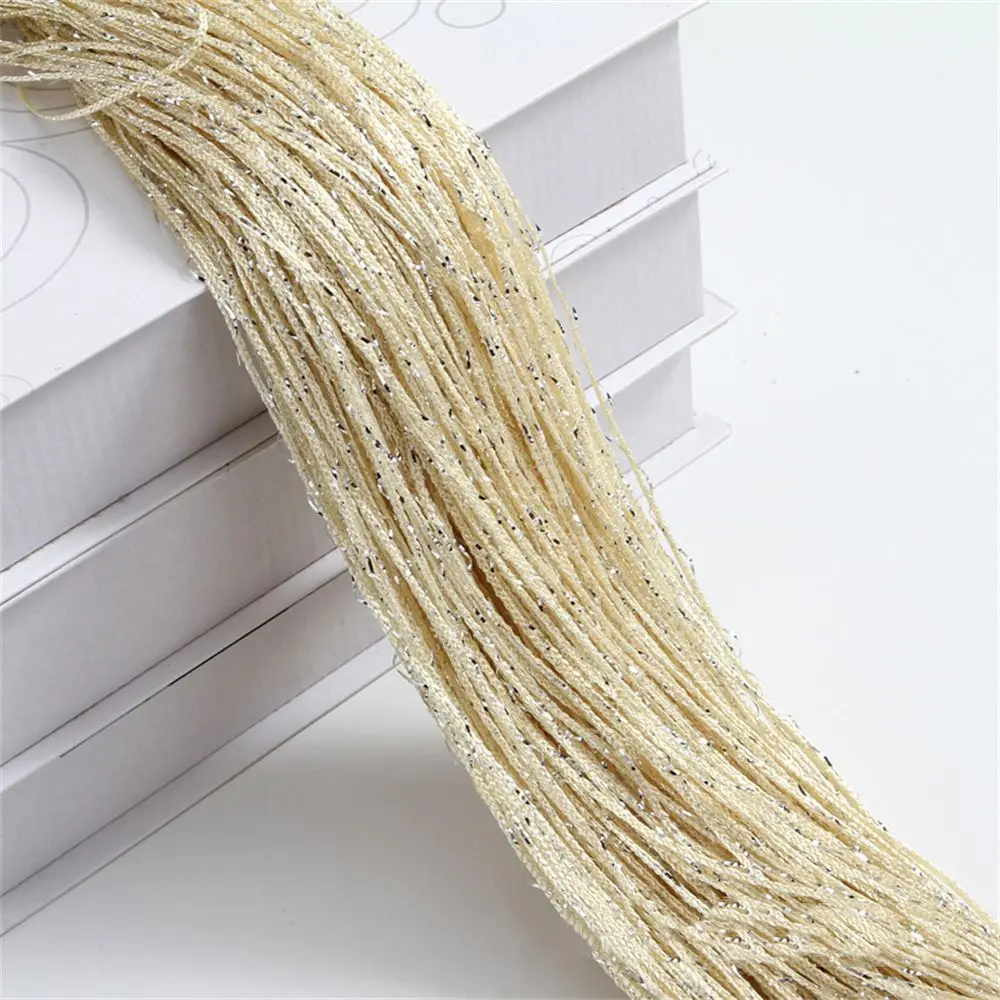 Beaded String Curtain Panels for Doorway or Room Divider - Elegant Fly Screen Net