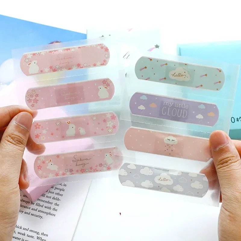 20PCS/box Waterproof Breathable Band Aid Cute Hemostatic Adhesive Bandages  First Aid Cute Bandages Cute Bandaids
