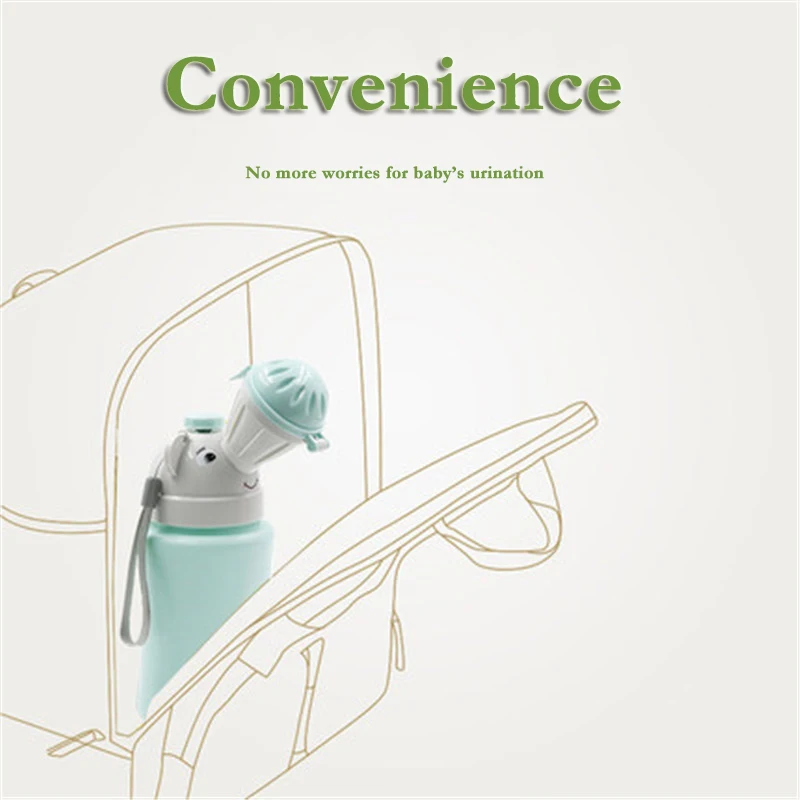 Children's Urinal Bottle Convenient Car Urinal Men And Women Baby Portable Night Pot Anti Hold Urine portable urinal