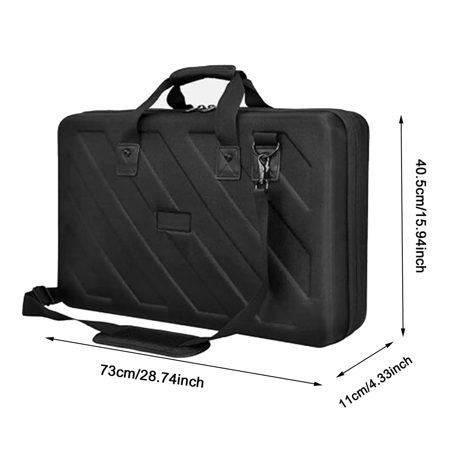 EVA Hard Case Zipper Carry on Shockproof DJ Controller Case Bag Shockproof Protection Zipper DJ Mixer Bag for Ddj-1000