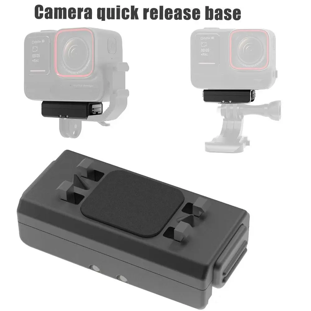 

Magnetic Quick Release Mount For Insta360 Ace Pro /Ace Adapter Base Stable Sports Camera Connector Bracket Accessories I7T4