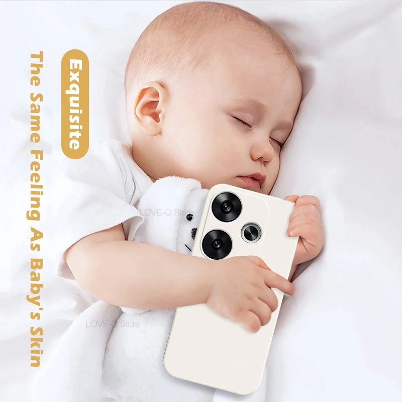 Original Liquid Silicone Shockproof Phone Case - Soft Cover