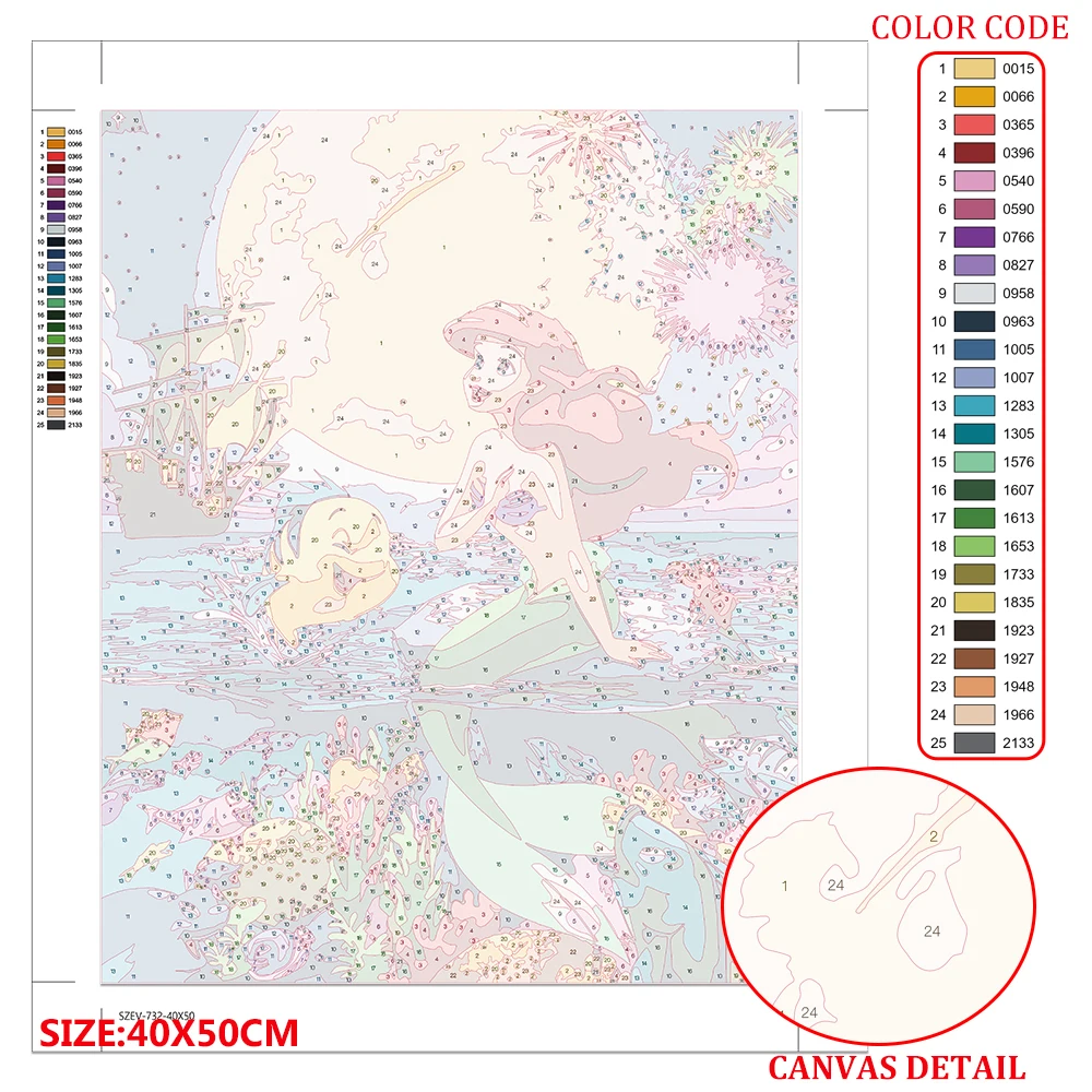 Disney Mickey Mouse Paint by Numbers Kit 2