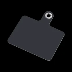 Ultra - Thin Stainless Steel Phone Tether Tab and Lanyard Clip - iPhone (1PCS - Clear)