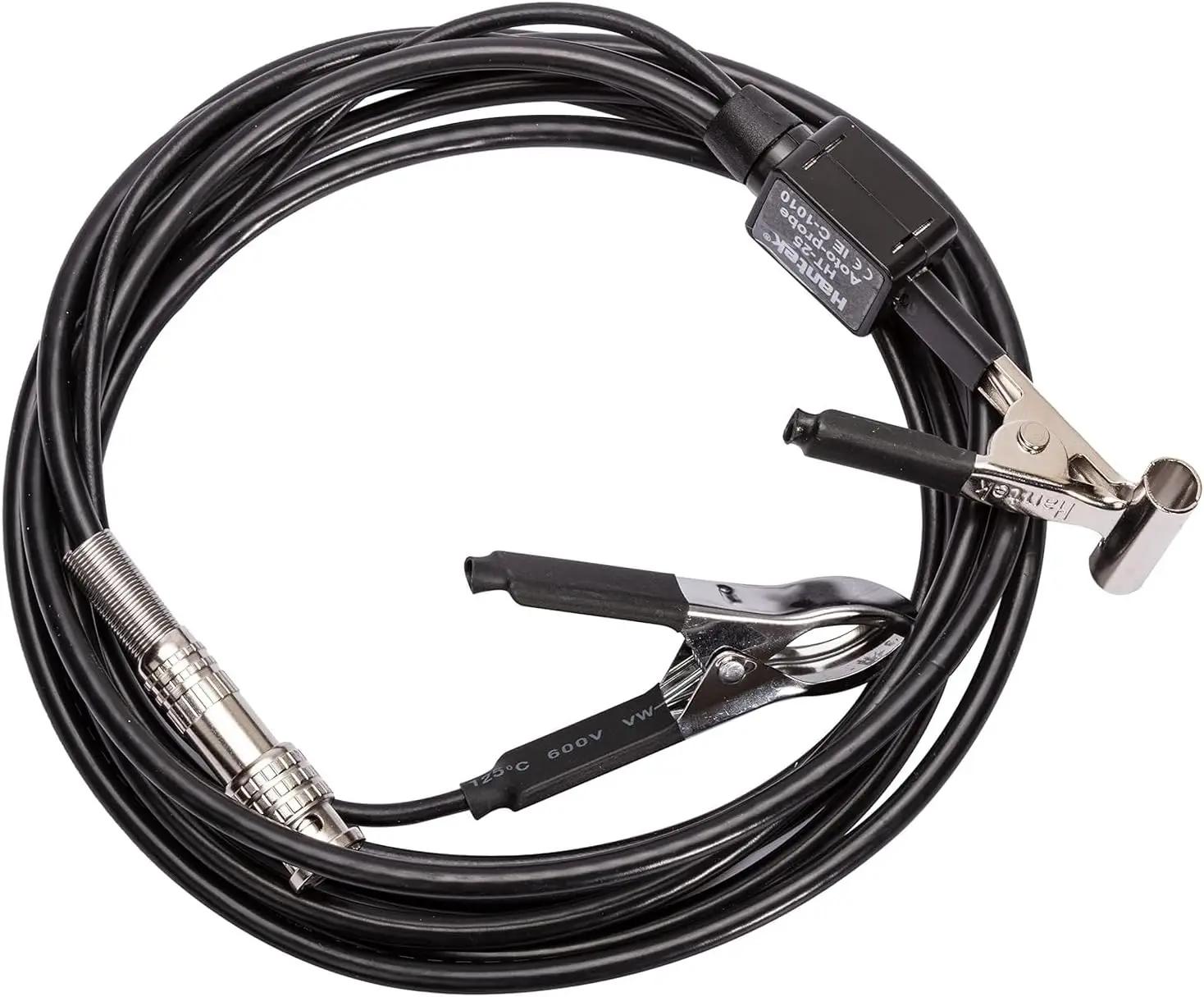 HT25 Sekundärzündsonde Für Oszilloskope – Induktive/kapazitive Pickup-Sonde – 10000:1 Dämpfung – 2,5 M Kabel – Zur Analyse Von Zündspannungen & Verbrennungsmotoren