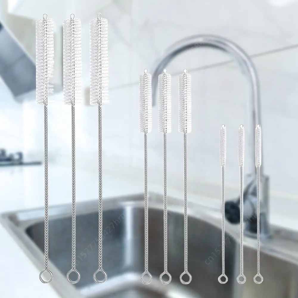 12Pcs Crevice Cleaning Brush Set,Multifunctional Hard Bristle Cleaning Supplies For Corner, Sink, Cup, Teapot, Bottle, Blender