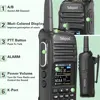Talkpod A36Plus Walkie Talkie 8W Long Range Am Fm Two Way Radio Commutator Station Amateur Ham Wireless Set Portable Receiver 2