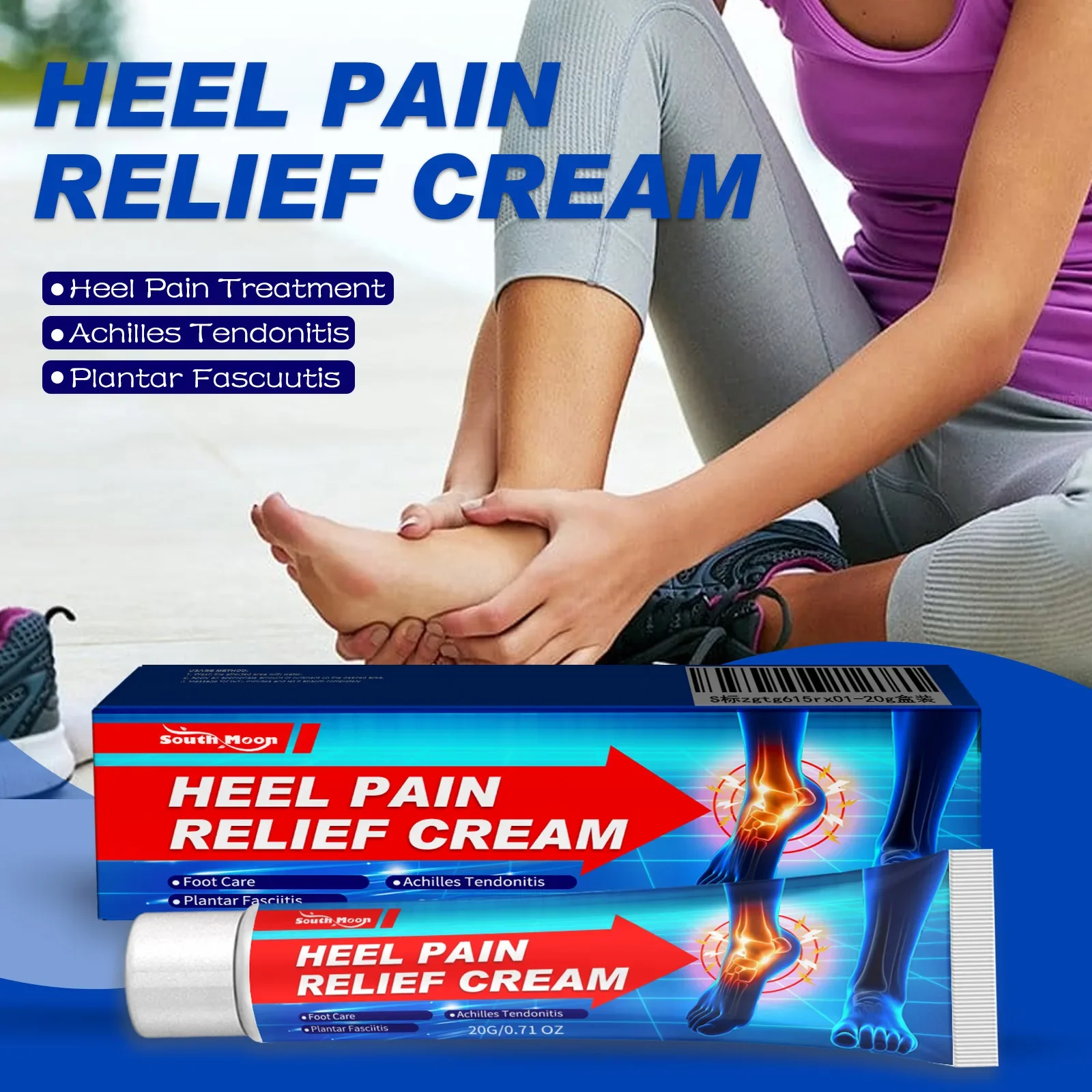 보청기Relief Ointment Plantar Fasciitis Ache Rheumatism Arthritis Treatment Tendonitis Ankle Soreness Heel Spur Pain Cream 무지외반증교정기