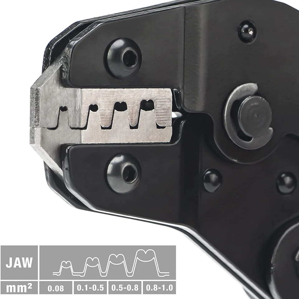 IWISS SN-2549 Ratchet Wire Crimping Tool for JST ZH 1.5mm,PH2.0mm