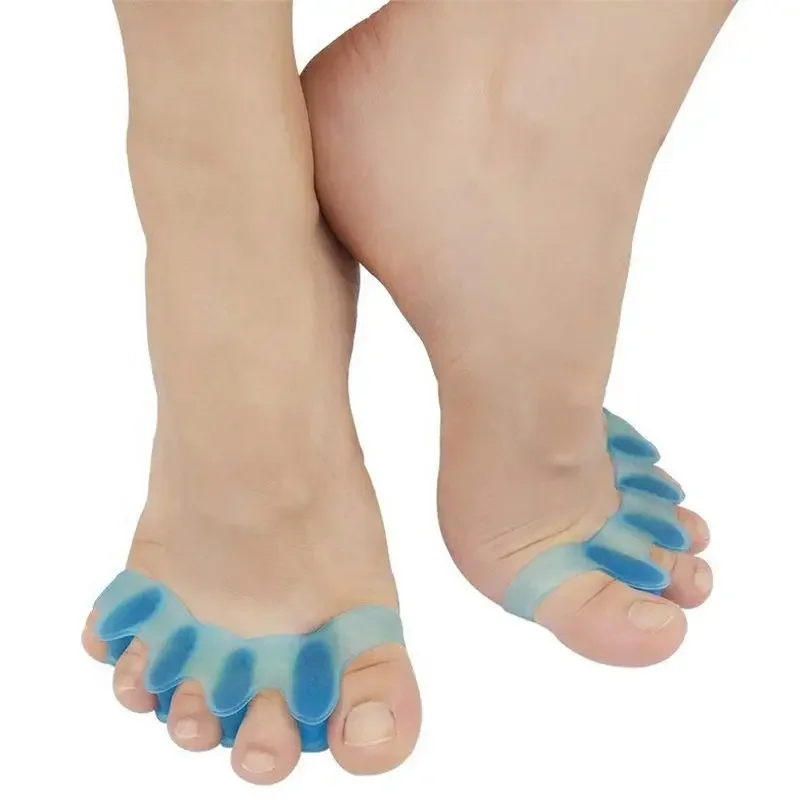 Toes Separator Bunion Corrector Gel Straightener Spacers Stretchers 2Pcs