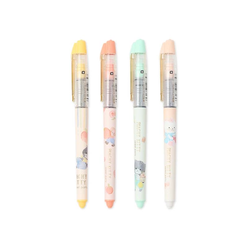 M&G 0.5mm Black Ink Cute Straight Liquid Ballpoint Pen Gel Pen Signing Pen High Quality Pen Office Pen Stationery School Supplie