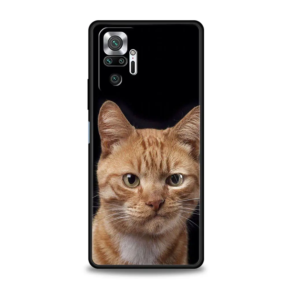 Cute Cartoon Cats Silicone Soft Phone Case - Durable Protective Bumper Cover