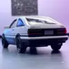 1:36 Toyota AE86 High Simulation Diecast Metal Alloy Model car Sound Light Pull Back Collection Kids Toy Gifts 2