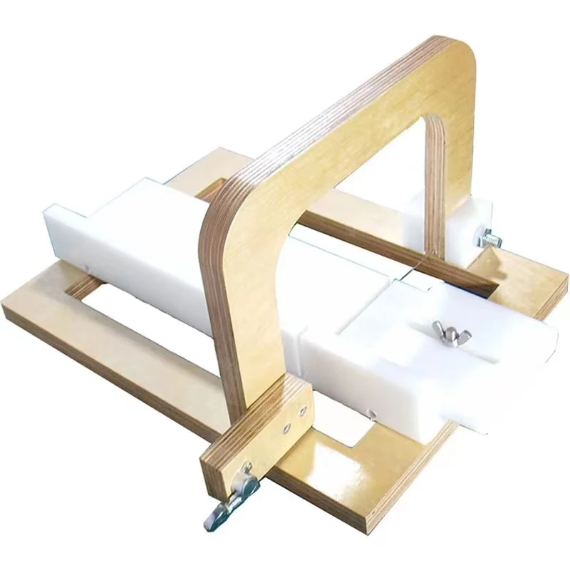 

soap cutting table Handmade Cold Soap Cutter DIY Soap Steel Wire Cutting Home Soap Cutting Knife Soap MachineWooden acrylic