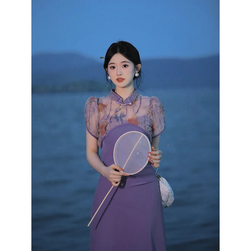 5    ο ߱ Ÿ  Ƿ Cheongsam ο 2023  Ÿ Ʈ ġϴ   Ʈ 巹