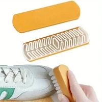 Leather Brush For Suede Boots Bags Scrubber Cleaner White Rubber Crepe Shoe Brush Household Necessary 1