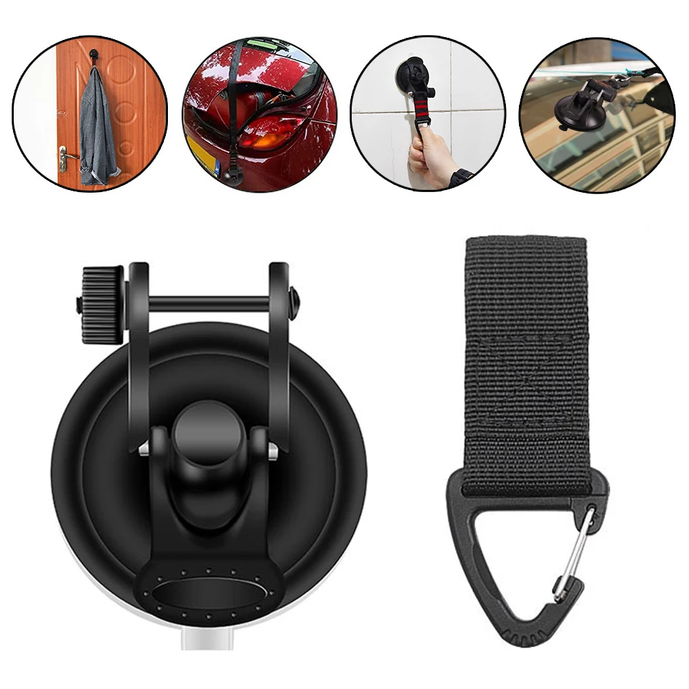 Suction Cup Camping Hook Multifunctional Suction Cup Tent Hook Super Strong Car Car Organizer Holder