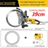 High Frequency Ring Saw, High-Power Concrete Wall Cutting Machine, Multifunctional Stone Electric Tool Tiling Tools   413 5