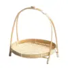 Rattan Woven Basket Vegetable Fruit Storage Snack Organizer Bamboo Weaving Small Basket Mlti-layer Weaving Basket Kitchen Decor 4
